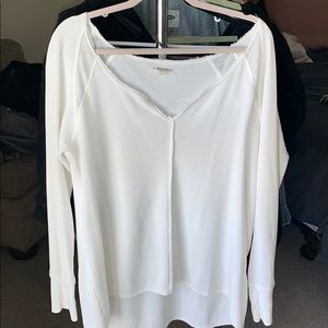 Long sleeve Roxy white shirt